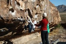 Bouldering in Hueco Tanks on 02/22/2019 with Blue Lizard Climbing and Yoga

Filename: SRM_20190222_1006210.jpg
Aperture: f/2.8
Shutter Speed: 1/2000
Body: Canon EOS-1D Mark II
Lens: Canon EF 50mm f/1.8 II