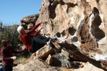 Bouldering in Hueco Tanks on 02/22/2019 with Blue Lizard Climbing and Yoga

Filename: SRM_20190222_1017030.jpg
Aperture: f/4.0
Shutter Speed: 1/500
Body: Canon EOS-1D Mark II
Lens: Canon EF 50mm f/1.8 II