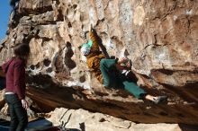 Bouldering in Hueco Tanks on 02/22/2019 with Blue Lizard Climbing and Yoga

Filename: SRM_20190222_1019270.jpg
Aperture: f/4.0
Shutter Speed: 1/640
Body: Canon EOS-1D Mark II
Lens: Canon EF 50mm f/1.8 II