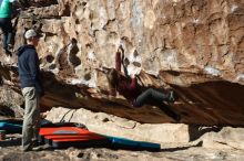Bouldering in Hueco Tanks on 02/22/2019 with Blue Lizard Climbing and Yoga

Filename: SRM_20190222_1021140.jpg
Aperture: f/4.0
Shutter Speed: 1/800
Body: Canon EOS-1D Mark II
Lens: Canon EF 50mm f/1.8 II