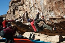 Bouldering in Hueco Tanks on 02/22/2019 with Blue Lizard Climbing and Yoga

Filename: SRM_20190222_1022020.jpg
Aperture: f/4.0
Shutter Speed: 1/640
Body: Canon EOS-1D Mark II
Lens: Canon EF 50mm f/1.8 II