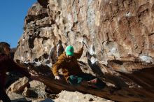 Bouldering in Hueco Tanks on 02/22/2019 with Blue Lizard Climbing and Yoga

Filename: SRM_20190222_1022470.jpg
Aperture: f/4.0
Shutter Speed: 1/800
Body: Canon EOS-1D Mark II
Lens: Canon EF 50mm f/1.8 II