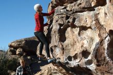 Bouldering in Hueco Tanks on 02/22/2019 with Blue Lizard Climbing and Yoga

Filename: SRM_20190222_1023570.jpg
Aperture: f/4.0
Shutter Speed: 1/640
Body: Canon EOS-1D Mark II
Lens: Canon EF 50mm f/1.8 II