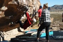 Bouldering in Hueco Tanks on 02/22/2019 with Blue Lizard Climbing and Yoga

Filename: SRM_20190222_1027420.jpg
Aperture: f/4.0
Shutter Speed: 1/500
Body: Canon EOS-1D Mark II
Lens: Canon EF 50mm f/1.8 II