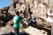 Bouldering in Hueco Tanks on 02/22/2019 with Blue Lizard Climbing and Yoga

Filename: SRM_20190222_1035160.jpg
Aperture: f/4.0
Shutter Speed: 1/640
Body: Canon EOS-1D Mark II
Lens: Canon EF 50mm f/1.8 II