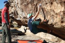 Bouldering in Hueco Tanks on 02/22/2019 with Blue Lizard Climbing and Yoga

Filename: SRM_20190222_1036020.jpg
Aperture: f/4.0
Shutter Speed: 1/640
Body: Canon EOS-1D Mark II
Lens: Canon EF 50mm f/1.8 II