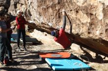 Bouldering in Hueco Tanks on 02/22/2019 with Blue Lizard Climbing and Yoga

Filename: SRM_20190222_1039530.jpg
Aperture: f/4.0
Shutter Speed: 1/500
Body: Canon EOS-1D Mark II
Lens: Canon EF 50mm f/1.8 II