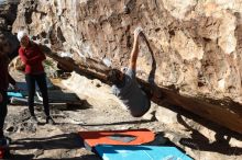 Bouldering in Hueco Tanks on 02/22/2019 with Blue Lizard Climbing and Yoga

Filename: SRM_20190222_1040200.jpg
Aperture: f/4.0
Shutter Speed: 1/640
Body: Canon EOS-1D Mark II
Lens: Canon EF 50mm f/1.8 II