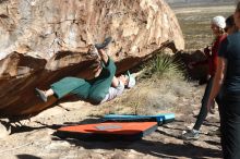 Bouldering in Hueco Tanks on 02/22/2019 with Blue Lizard Climbing and Yoga

Filename: SRM_20190222_1040400.jpg
Aperture: f/4.0
Shutter Speed: 1/640
Body: Canon EOS-1D Mark II
Lens: Canon EF 50mm f/1.8 II