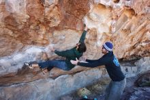 Bouldering in Hueco Tanks on 02/22/2019 with Blue Lizard Climbing and Yoga

Filename: SRM_20190222_1115020.jpg
Aperture: f/5.6
Shutter Speed: 1/320
Body: Canon EOS-1D Mark II
Lens: Canon EF 16-35mm f/2.8 L