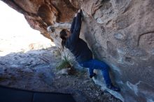 Bouldering in Hueco Tanks on 02/22/2019 with Blue Lizard Climbing and Yoga

Filename: SRM_20190222_1118260.jpg
Aperture: f/5.6
Shutter Speed: 1/320
Body: Canon EOS-1D Mark II
Lens: Canon EF 16-35mm f/2.8 L