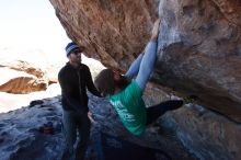 Bouldering in Hueco Tanks on 02/22/2019 with Blue Lizard Climbing and Yoga

Filename: SRM_20190222_1146530.jpg
Aperture: f/9.0
Shutter Speed: 1/250
Body: Canon EOS-1D Mark II
Lens: Canon EF 16-35mm f/2.8 L