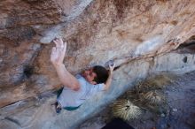 Bouldering in Hueco Tanks on 02/22/2019 with Blue Lizard Climbing and Yoga

Filename: SRM_20190222_1200090.jpg
Aperture: f/6.3
Shutter Speed: 1/250
Body: Canon EOS-1D Mark II
Lens: Canon EF 16-35mm f/2.8 L