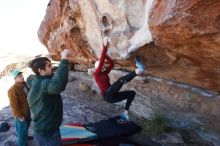 Bouldering in Hueco Tanks on 02/22/2019 with Blue Lizard Climbing and Yoga

Filename: SRM_20190222_1223250.jpg
Aperture: f/8.0
Shutter Speed: 1/250
Body: Canon EOS-1D Mark II
Lens: Canon EF 16-35mm f/2.8 L