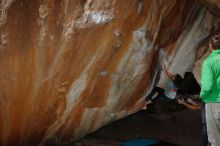 Bouldering in Hueco Tanks on 02/22/2019 with Blue Lizard Climbing and Yoga

Filename: SRM_20190222_1349310.jpg
Aperture: f/7.1
Shutter Speed: 1/250
Body: Canon EOS-1D Mark II
Lens: Canon EF 16-35mm f/2.8 L