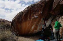 Bouldering in Hueco Tanks on 02/22/2019 with Blue Lizard Climbing and Yoga

Filename: SRM_20190222_1349570.jpg
Aperture: f/7.1
Shutter Speed: 1/250
Body: Canon EOS-1D Mark II
Lens: Canon EF 16-35mm f/2.8 L