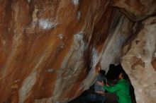 Bouldering in Hueco Tanks on 02/22/2019 with Blue Lizard Climbing and Yoga

Filename: SRM_20190222_1353540.jpg
Aperture: f/7.1
Shutter Speed: 1/250
Body: Canon EOS-1D Mark II
Lens: Canon EF 16-35mm f/2.8 L