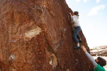 Bouldering in Hueco Tanks on 02/22/2019 with Blue Lizard Climbing and Yoga

Filename: SRM_20190222_1510160.jpg
Aperture: f/7.1
Shutter Speed: 1/250
Body: Canon EOS-1D Mark II
Lens: Canon EF 16-35mm f/2.8 L