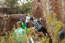 Bouldering in Hueco Tanks on 02/22/2019 with Blue Lizard Climbing and Yoga

Filename: SRM_20190222_1552320.jpg
Aperture: f/4.0
Shutter Speed: 1/500
Body: Canon EOS-1D Mark II
Lens: Canon EF 50mm f/1.8 II