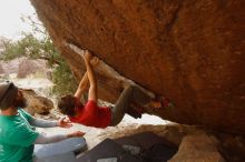 Bouldering in Hueco Tanks on 02/22/2019 with Blue Lizard Climbing and Yoga

Filename: SRM_20190222_1642570.jpg
Aperture: f/4.5
Shutter Speed: 1/250
Body: Canon EOS-1D Mark II
Lens: Canon EF 16-35mm f/2.8 L