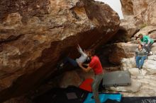 Bouldering in Hueco Tanks on 02/22/2019 with Blue Lizard Climbing and Yoga

Filename: SRM_20190222_1652410.jpg
Aperture: f/5.0
Shutter Speed: 1/800
Body: Canon EOS-1D Mark II
Lens: Canon EF 16-35mm f/2.8 L