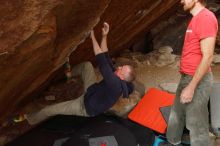 Bouldering in Hueco Tanks on 02/22/2019 with Blue Lizard Climbing and Yoga

Filename: SRM_20190222_1654050.jpg
Aperture: f/5.0
Shutter Speed: 1/250
Body: Canon EOS-1D Mark II
Lens: Canon EF 16-35mm f/2.8 L