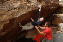 Bouldering in Hueco Tanks on 02/22/2019 with Blue Lizard Climbing and Yoga

Filename: SRM_20190222_1656110.jpg
Aperture: f/5.6
Shutter Speed: 1/400
Body: Canon EOS-1D Mark II
Lens: Canon EF 16-35mm f/2.8 L