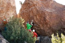 Bouldering in Hueco Tanks on 02/24/2019 with Blue Lizard Climbing and Yoga

Filename: SRM_20190224_1027180.jpg
Aperture: f/5.6
Shutter Speed: 1/200
Body: Canon EOS-1D Mark II
Lens: Canon EF 16-35mm f/2.8 L