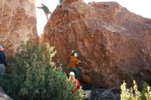 Bouldering in Hueco Tanks on 02/24/2019 with Blue Lizard Climbing and Yoga

Filename: SRM_20190224_1029400.jpg
Aperture: f/5.6
Shutter Speed: 1/200
Body: Canon EOS-1D Mark II
Lens: Canon EF 16-35mm f/2.8 L