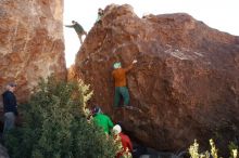 Bouldering in Hueco Tanks on 02/24/2019 with Blue Lizard Climbing and Yoga

Filename: SRM_20190224_1029520.jpg
Aperture: f/5.6
Shutter Speed: 1/250
Body: Canon EOS-1D Mark II
Lens: Canon EF 16-35mm f/2.8 L