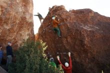 Bouldering in Hueco Tanks on 02/24/2019 with Blue Lizard Climbing and Yoga

Filename: SRM_20190224_1030140.jpg
Aperture: f/5.6
Shutter Speed: 1/400
Body: Canon EOS-1D Mark II
Lens: Canon EF 16-35mm f/2.8 L