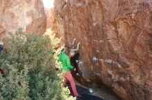 Bouldering in Hueco Tanks on 02/24/2019 with Blue Lizard Climbing and Yoga

Filename: SRM_20190224_1031280.jpg
Aperture: f/5.6
Shutter Speed: 1/160
Body: Canon EOS-1D Mark II
Lens: Canon EF 16-35mm f/2.8 L