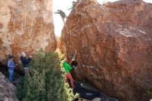 Bouldering in Hueco Tanks on 02/24/2019 with Blue Lizard Climbing and Yoga

Filename: SRM_20190224_1031310.jpg
Aperture: f/5.6
Shutter Speed: 1/250
Body: Canon EOS-1D Mark II
Lens: Canon EF 16-35mm f/2.8 L