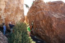 Bouldering in Hueco Tanks on 02/24/2019 with Blue Lizard Climbing and Yoga

Filename: SRM_20190224_1031480.jpg
Aperture: f/5.6
Shutter Speed: 1/250
Body: Canon EOS-1D Mark II
Lens: Canon EF 16-35mm f/2.8 L