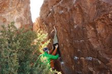 Bouldering in Hueco Tanks on 02/24/2019 with Blue Lizard Climbing and Yoga

Filename: SRM_20190224_1032280.jpg
Aperture: f/5.6
Shutter Speed: 1/250
Body: Canon EOS-1D Mark II
Lens: Canon EF 16-35mm f/2.8 L