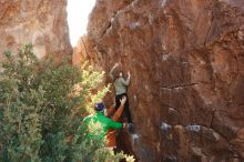 Bouldering in Hueco Tanks on 02/24/2019 with Blue Lizard Climbing and Yoga

Filename: SRM_20190224_1032310.jpg
Aperture: f/5.6
Shutter Speed: 1/250
Body: Canon EOS-1D Mark II
Lens: Canon EF 16-35mm f/2.8 L