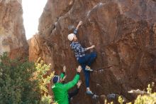 Bouldering in Hueco Tanks on 02/24/2019 with Blue Lizard Climbing and Yoga

Filename: SRM_20190224_1035020.jpg
Aperture: f/4.0
Shutter Speed: 1/500
Body: Canon EOS-1D Mark II
Lens: Canon EF 50mm f/1.8 II