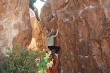 Bouldering in Hueco Tanks on 02/24/2019 with Blue Lizard Climbing and Yoga

Filename: SRM_20190224_1042480.jpg
Aperture: f/4.0
Shutter Speed: 1/400
Body: Canon EOS-1D Mark II
Lens: Canon EF 50mm f/1.8 II