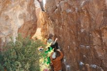 Bouldering in Hueco Tanks on 02/24/2019 with Blue Lizard Climbing and Yoga

Filename: SRM_20190224_1042500.jpg
Aperture: f/4.0
Shutter Speed: 1/320
Body: Canon EOS-1D Mark II
Lens: Canon EF 50mm f/1.8 II