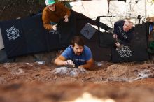 Bouldering in Hueco Tanks on 02/24/2019 with Blue Lizard Climbing and Yoga

Filename: SRM_20190224_1057540.jpg
Aperture: f/5.0
Shutter Speed: 1/200
Body: Canon EOS-1D Mark II
Lens: Canon EF 16-35mm f/2.8 L