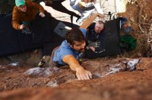Bouldering in Hueco Tanks on 02/24/2019 with Blue Lizard Climbing and Yoga

Filename: SRM_20190224_1058230.jpg
Aperture: f/5.0
Shutter Speed: 1/250
Body: Canon EOS-1D Mark II
Lens: Canon EF 16-35mm f/2.8 L