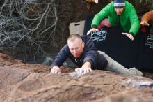 Bouldering in Hueco Tanks on 02/24/2019 with Blue Lizard Climbing and Yoga

Filename: SRM_20190224_1106530.jpg
Aperture: f/4.0
Shutter Speed: 1/320
Body: Canon EOS-1D Mark II
Lens: Canon EF 50mm f/1.8 II