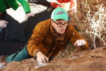 Bouldering in Hueco Tanks on 02/24/2019 with Blue Lizard Climbing and Yoga

Filename: SRM_20190224_1112140.jpg
Aperture: f/4.0
Shutter Speed: 1/320
Body: Canon EOS-1D Mark II
Lens: Canon EF 50mm f/1.8 II