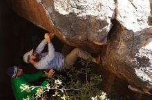 Bouldering in Hueco Tanks on 02/24/2019 with Blue Lizard Climbing and Yoga

Filename: SRM_20190224_1127240.jpg
Aperture: f/5.6
Shutter Speed: 1/320
Body: Canon EOS-1D Mark II
Lens: Canon EF 50mm f/1.8 II