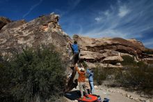 Bouldering in Hueco Tanks on 02/24/2019 with Blue Lizard Climbing and Yoga

Filename: SRM_20190224_1204490.jpg
Aperture: f/5.6
Shutter Speed: 1/320
Body: Canon EOS-1D Mark II
Lens: Canon EF 16-35mm f/2.8 L
