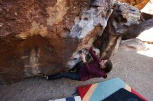 Bouldering in Hueco Tanks on 02/24/2019 with Blue Lizard Climbing and Yoga

Filename: SRM_20190224_1220280.jpg
Aperture: f/5.6
Shutter Speed: 1/320
Body: Canon EOS-1D Mark II
Lens: Canon EF 16-35mm f/2.8 L