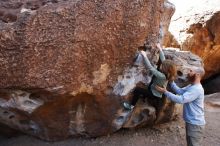 Bouldering in Hueco Tanks on 02/24/2019 with Blue Lizard Climbing and Yoga

Filename: SRM_20190224_1224370.jpg
Aperture: f/5.6
Shutter Speed: 1/320
Body: Canon EOS-1D Mark II
Lens: Canon EF 16-35mm f/2.8 L