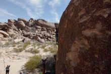 Bouldering in Hueco Tanks on 02/24/2019 with Blue Lizard Climbing and Yoga

Filename: SRM_20190224_1230160.jpg
Aperture: f/5.6
Shutter Speed: 1/1600
Body: Canon EOS-1D Mark II
Lens: Canon EF 16-35mm f/2.8 L