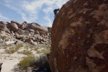 Bouldering in Hueco Tanks on 02/24/2019 with Blue Lizard Climbing and Yoga

Filename: SRM_20190224_1230450.jpg
Aperture: f/5.6
Shutter Speed: 1/320
Body: Canon EOS-1D Mark II
Lens: Canon EF 16-35mm f/2.8 L