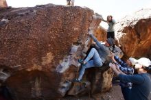 Bouldering in Hueco Tanks on 02/24/2019 with Blue Lizard Climbing and Yoga

Filename: SRM_20190224_1247540.jpg
Aperture: f/5.6
Shutter Speed: 1/320
Body: Canon EOS-1D Mark II
Lens: Canon EF 16-35mm f/2.8 L